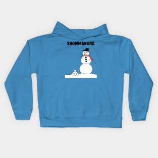 Snowmanure Kids Hoodie